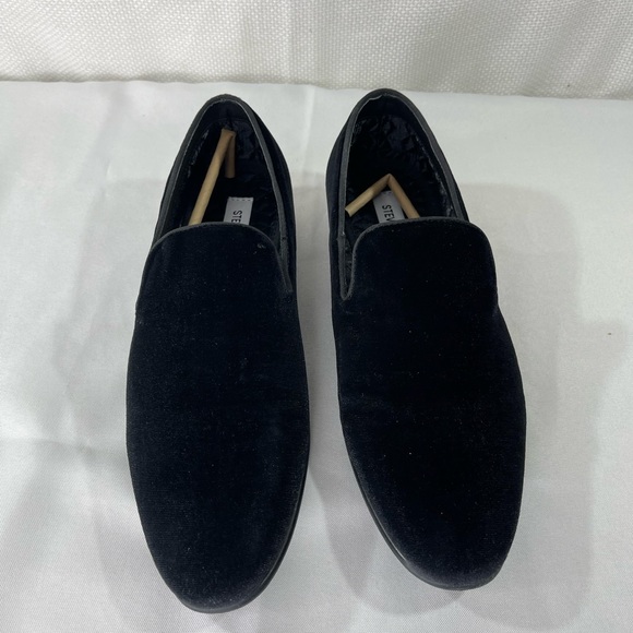Steve Madden Men’s Laight Velvet Slip On Loafer Shoes. Color Black. Size… - Picture 3 of 7